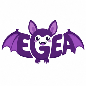 EGEA Purple Bat Logo
